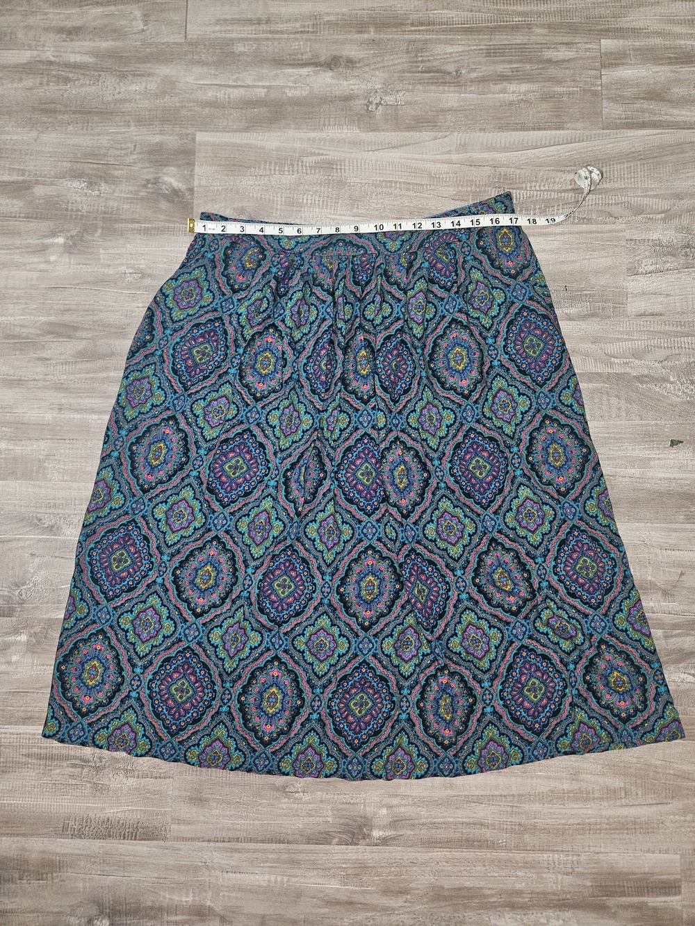 Vintage Patterned Skirt